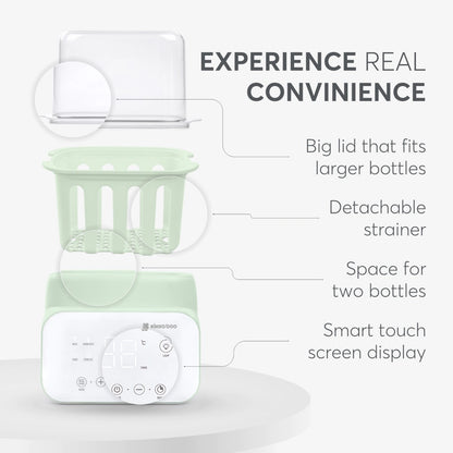 Handy 4-in-1 Double Bottle Warmer