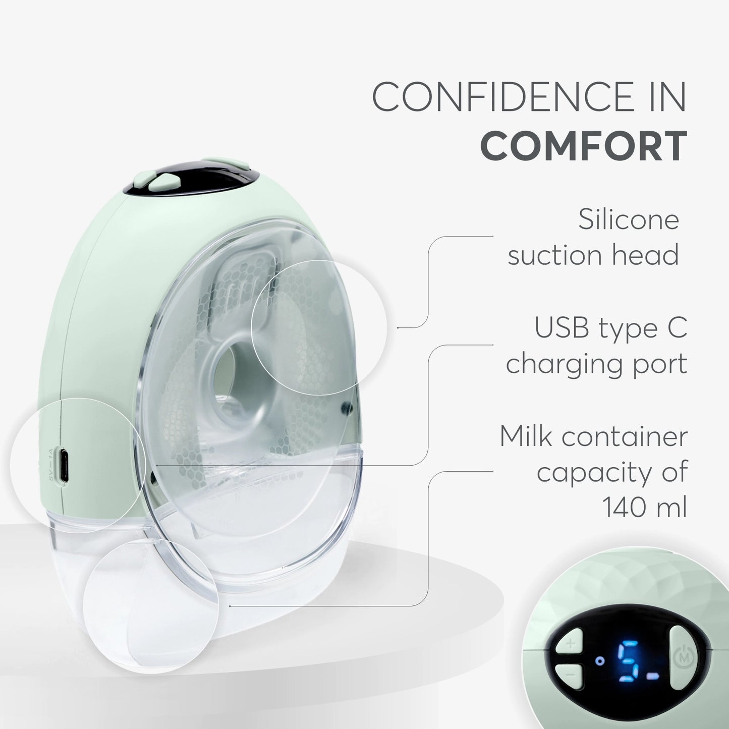 Winnie Wearable Electric Breast Pump